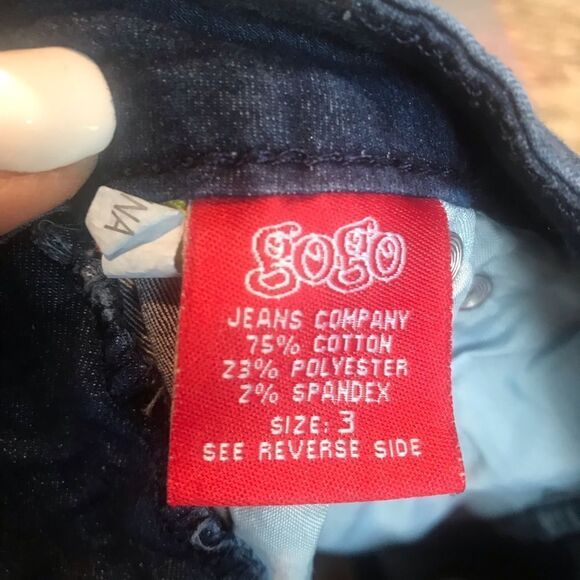 Gogo star denim shorts size 3 women’s - Picture 8 of 11